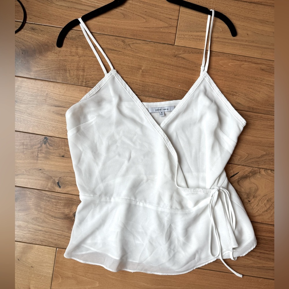 White summer top